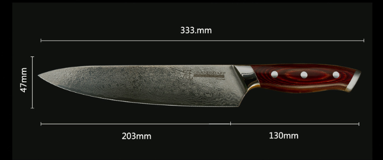 Couteau japonais - Le santoku - UstensilesCulinaires
