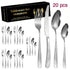 Set de couverts 20 pcs - Design raffiné - UstensilesCulinaires