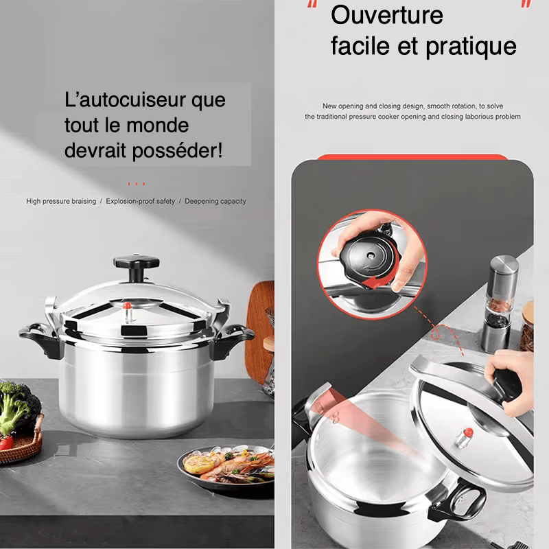 Autocuiseur en acier inoxydable - Le bijou