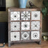 Autocollant mural imitation faïence Patchwork - UstensilesCulinaires