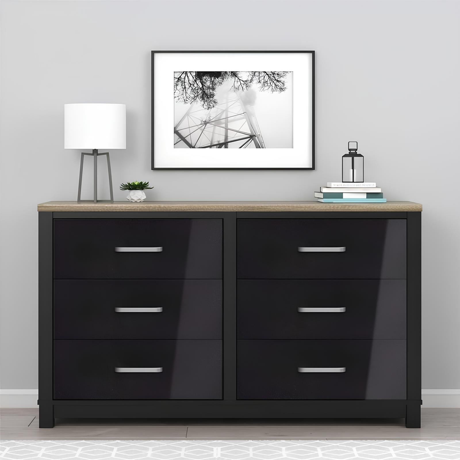Papier adhésif pour meuble en vinyle noir brillant - UstensilesCulinaires