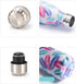 Bouteille en inox Isotherme sans BPA - Les fleurs - UstensilesCulinaires