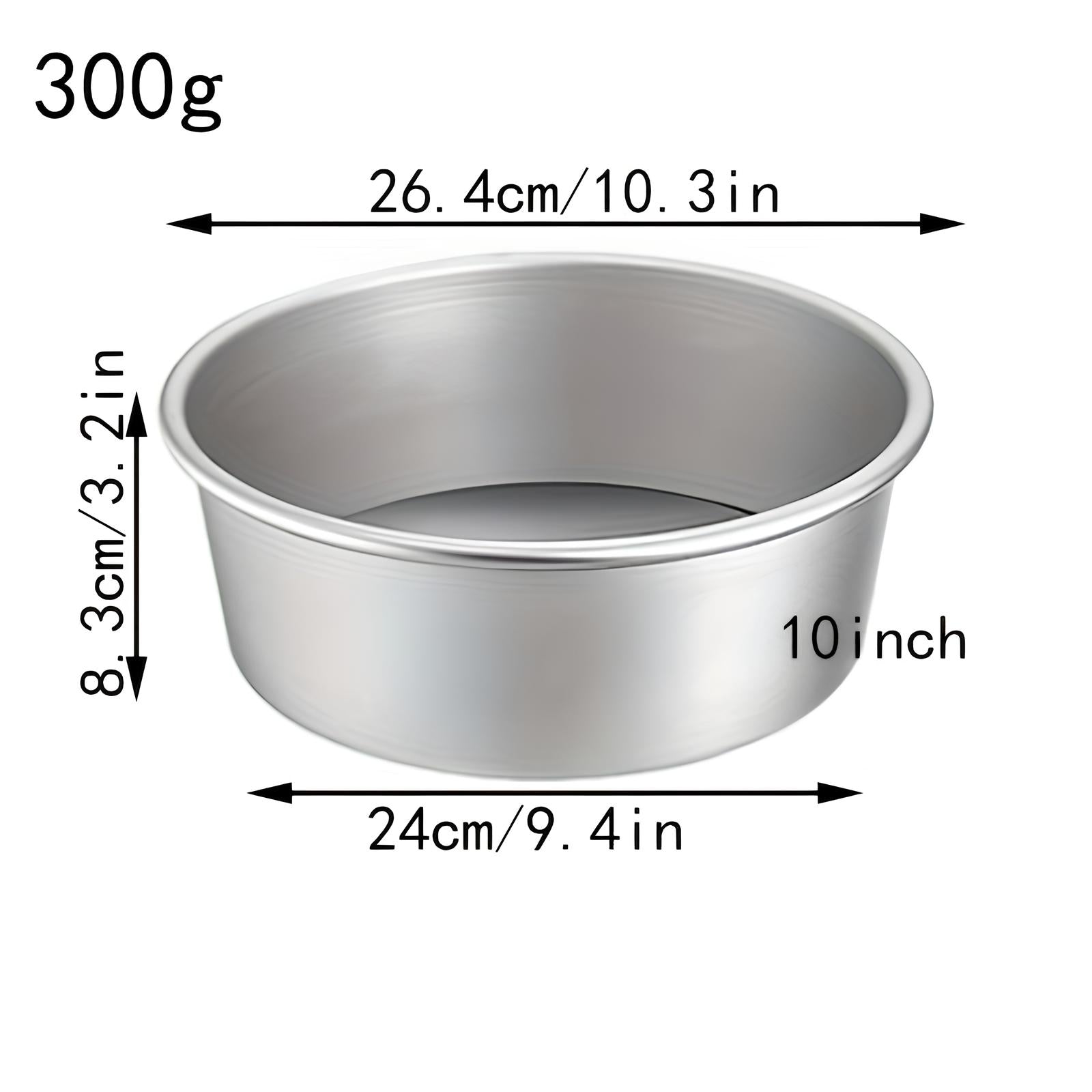 Moule à gâteaux rond en aluminium - UstensilesCulinaires