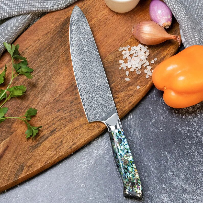 Couteaux japonais santoku - Isaki - UstensilesCulinaires