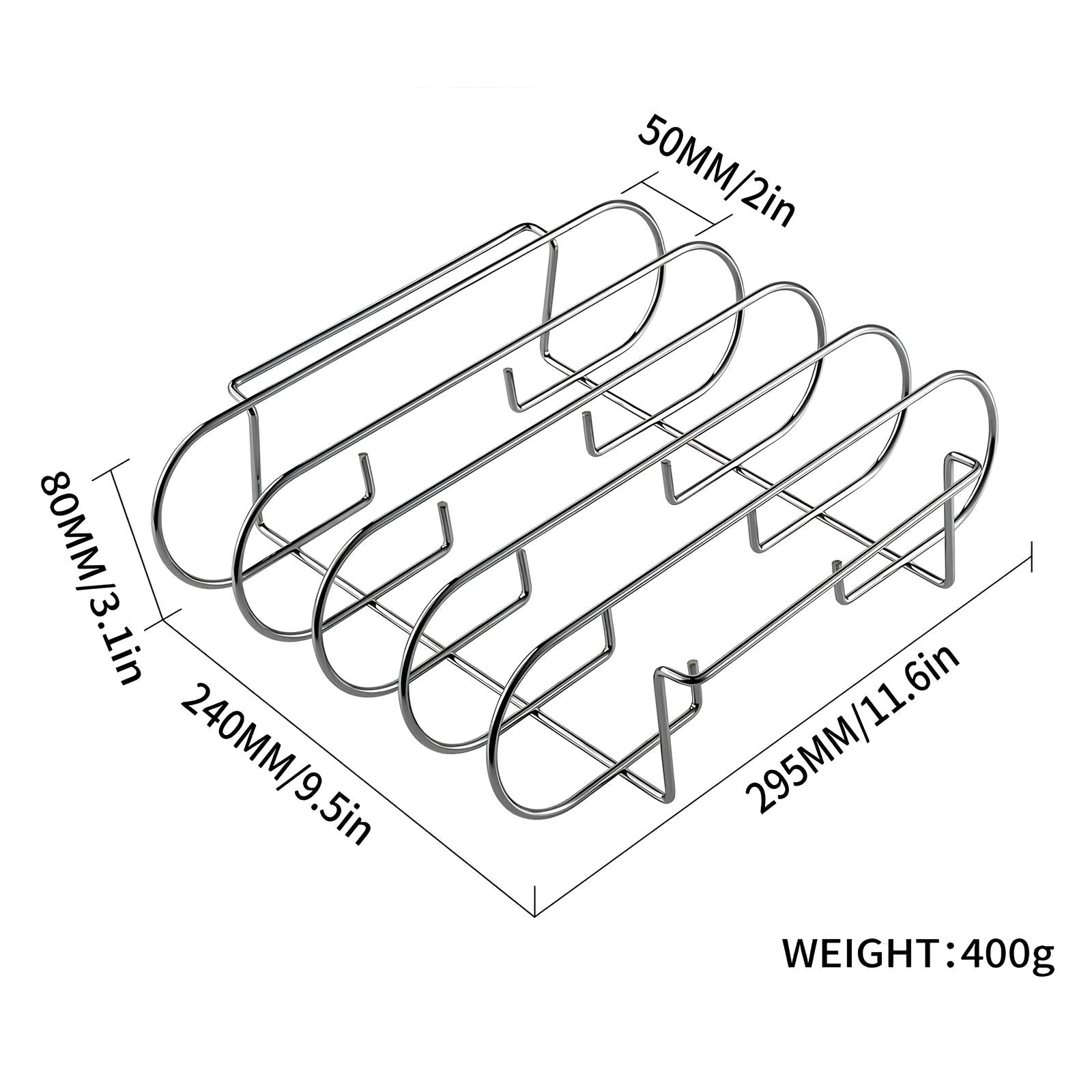 Plaque de Cuisson verticale en Acier Inoxydable - UstensilesCulinaires