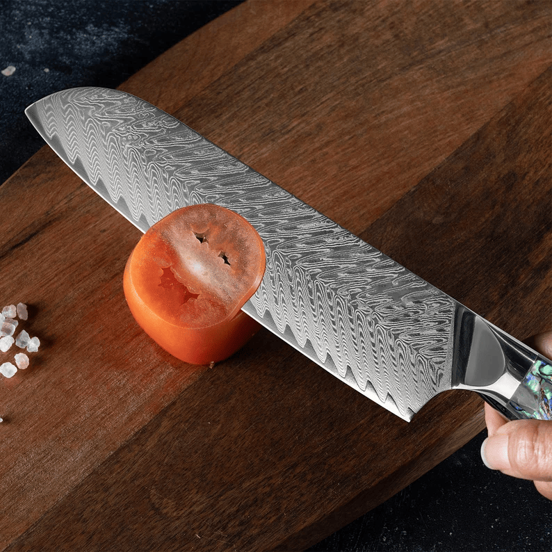 Couteaux chef Damas - Sakura - UstensilesCulinaires
