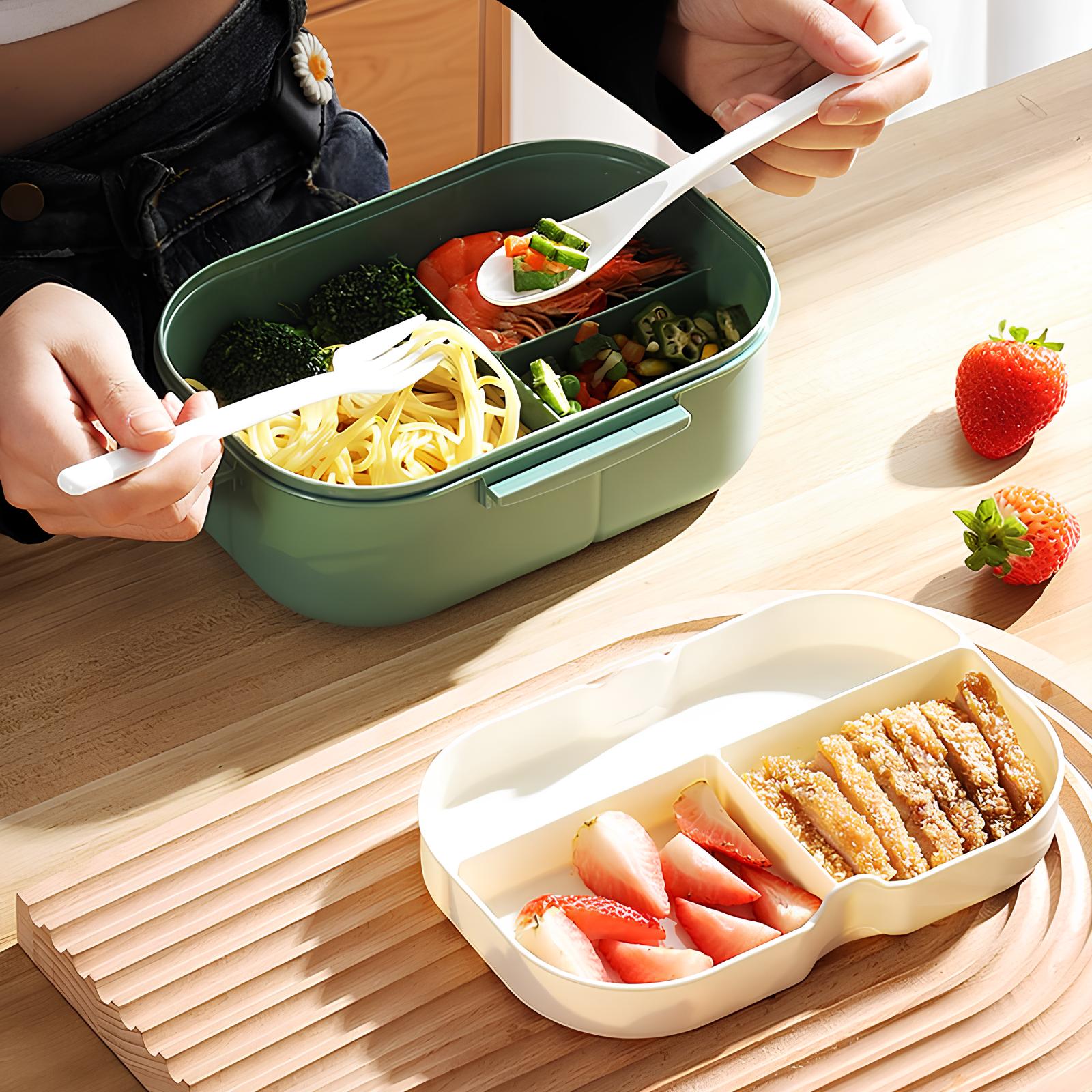 Lunch Box pratique et design à compartiment - UstensilesCulinaires