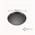 Plat à Four Rond en Acier Inoxydable - UstensilesCulinaires