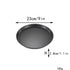 Plat à Four Rond en Acier Inoxydable - UstensilesCulinaires