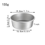 Moule à gâteaux rond en aluminium - UstensilesCulinaires