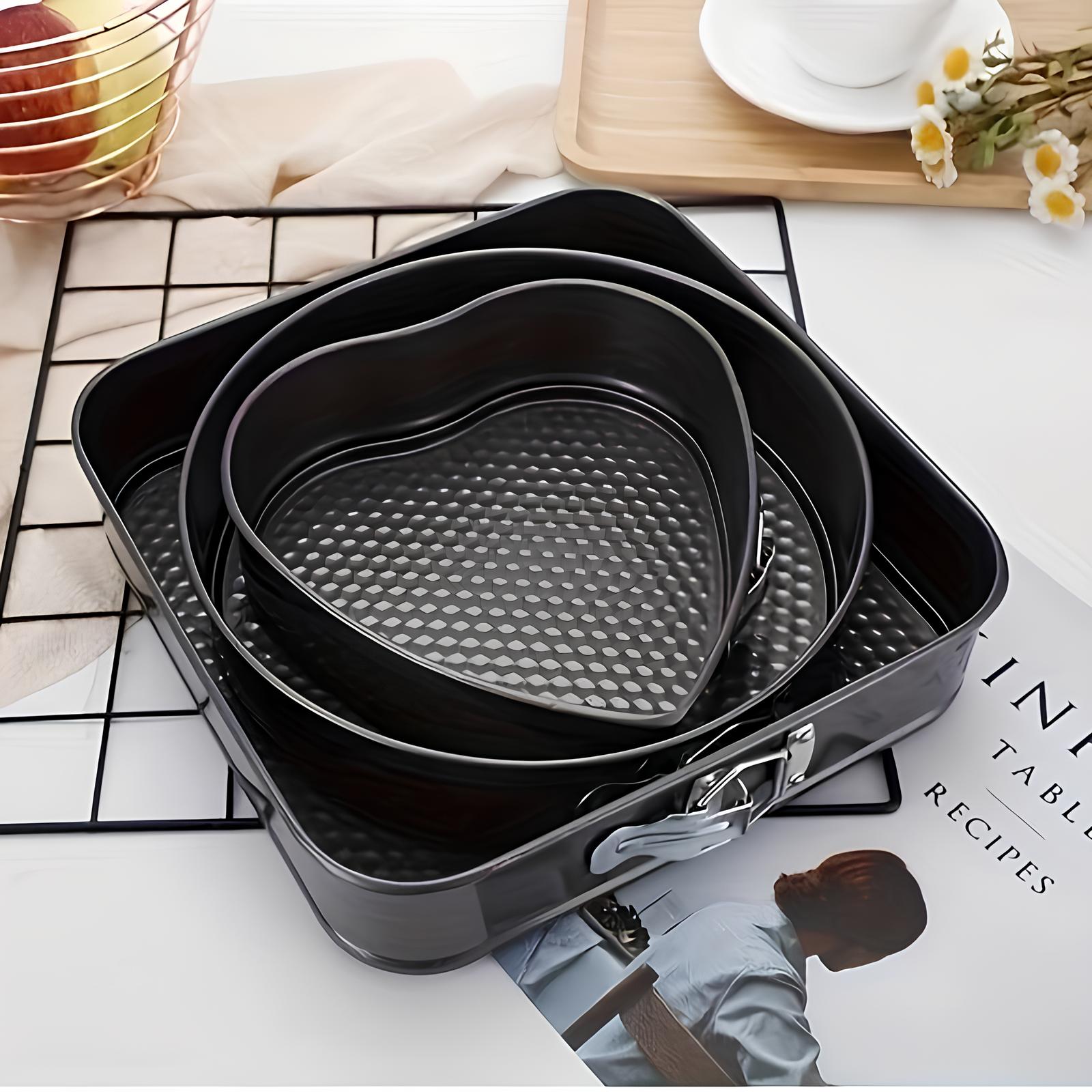 Moule à gâteaux antiadhésif à charnière - UstensilesCulinaires