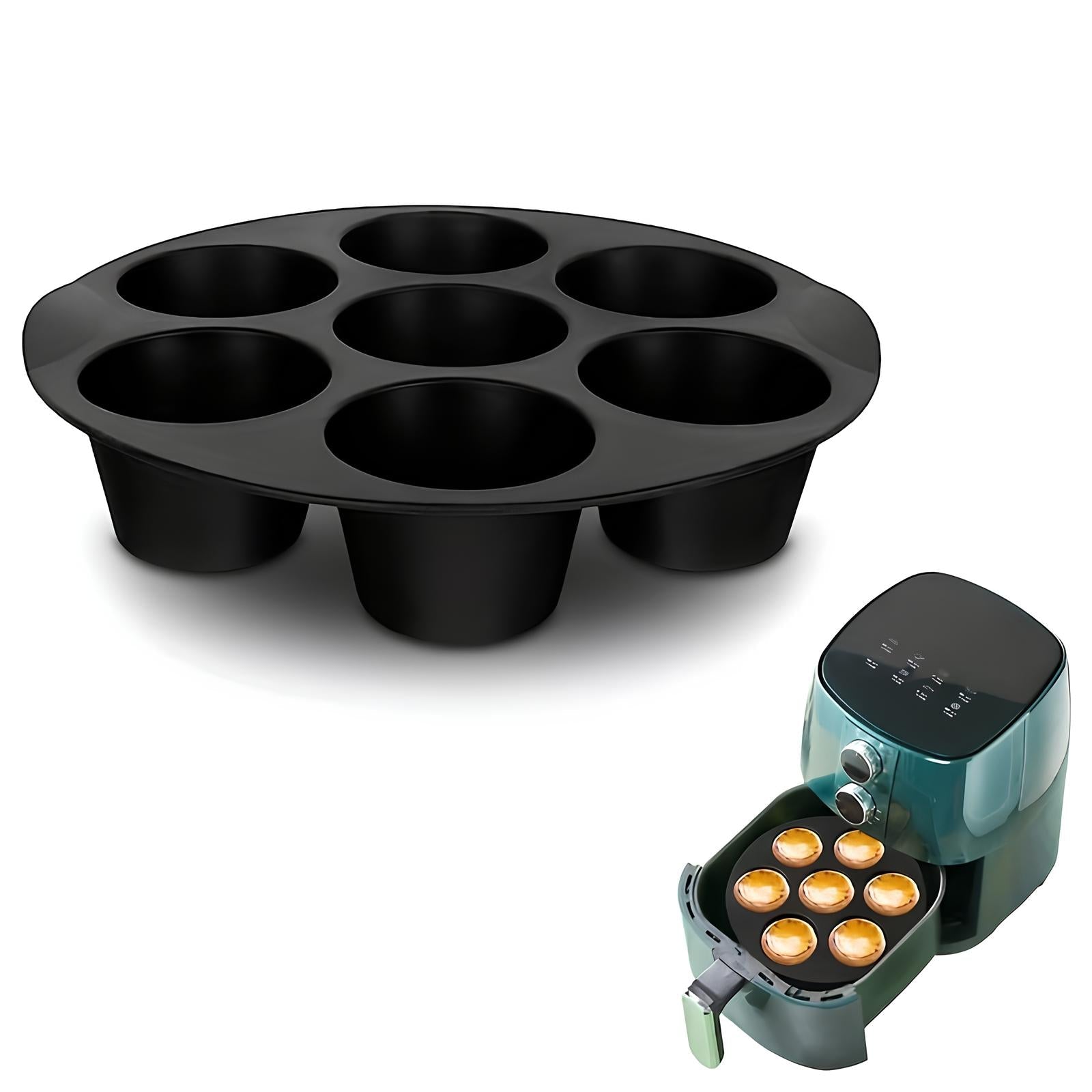 Moule à muffins et cupcakes  pour friteuse à Air - Airfryer - UstensilesCulinaires