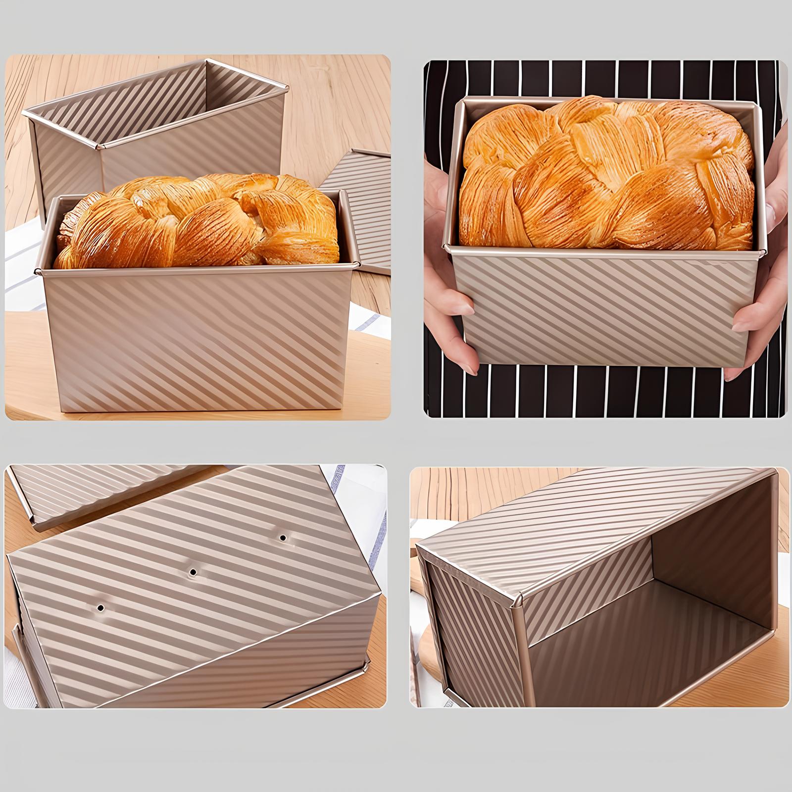 Moule à gâteau rectangulaire avec couvercle - UstensilesCulinaires