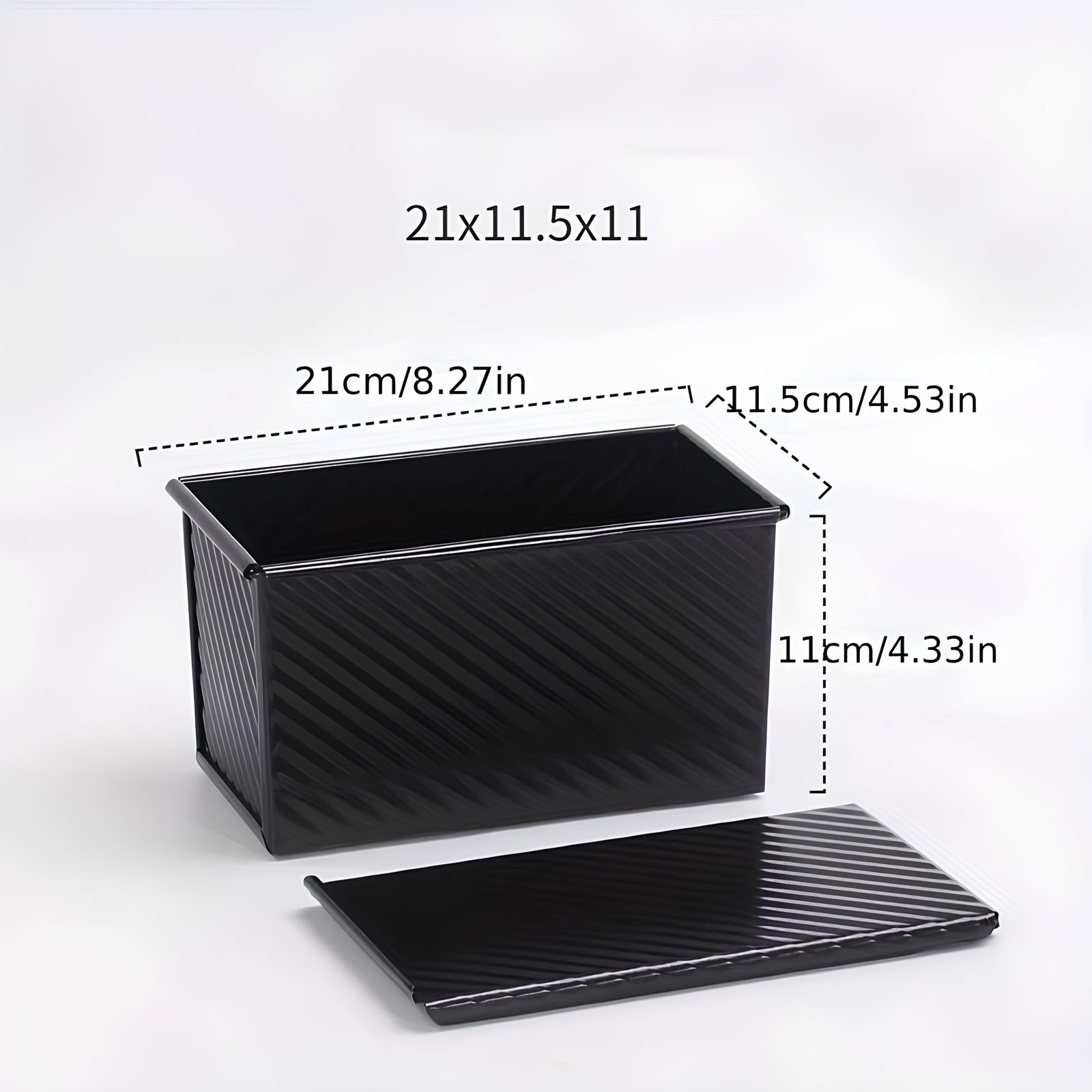 Moule à gâteau rectangulaire avec couvercle - UstensilesCulinaires