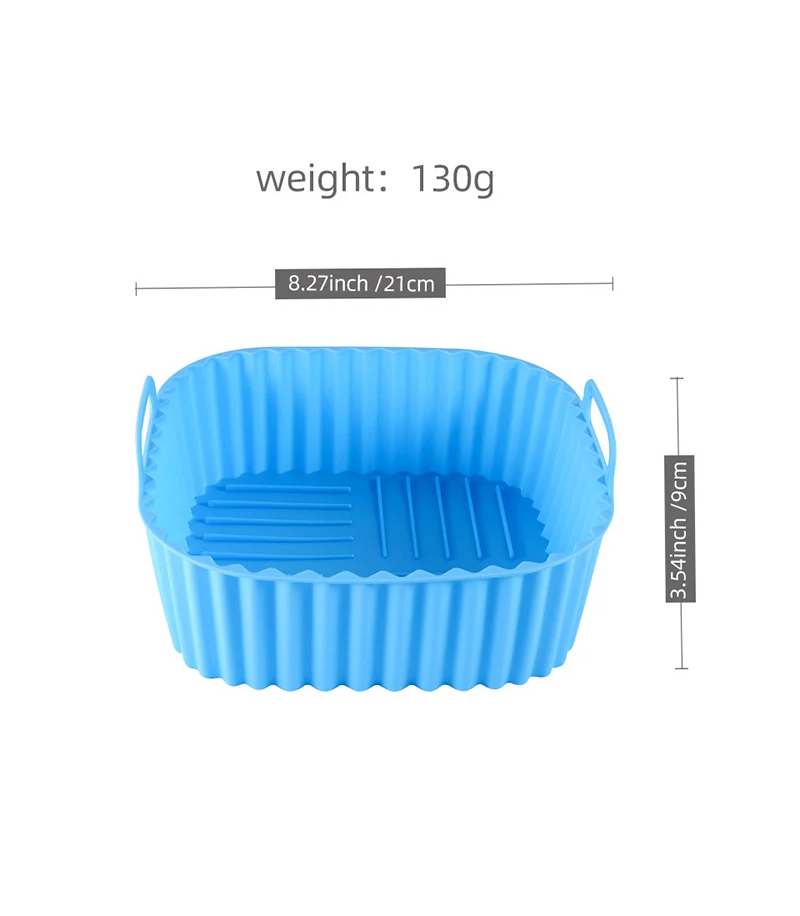 Reusable Silicone Square Mold for Airfryer