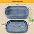 Moule en silicone rétractable pour airfryer