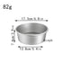 Moule à gâteaux rond en aluminium - UstensilesCulinaires
