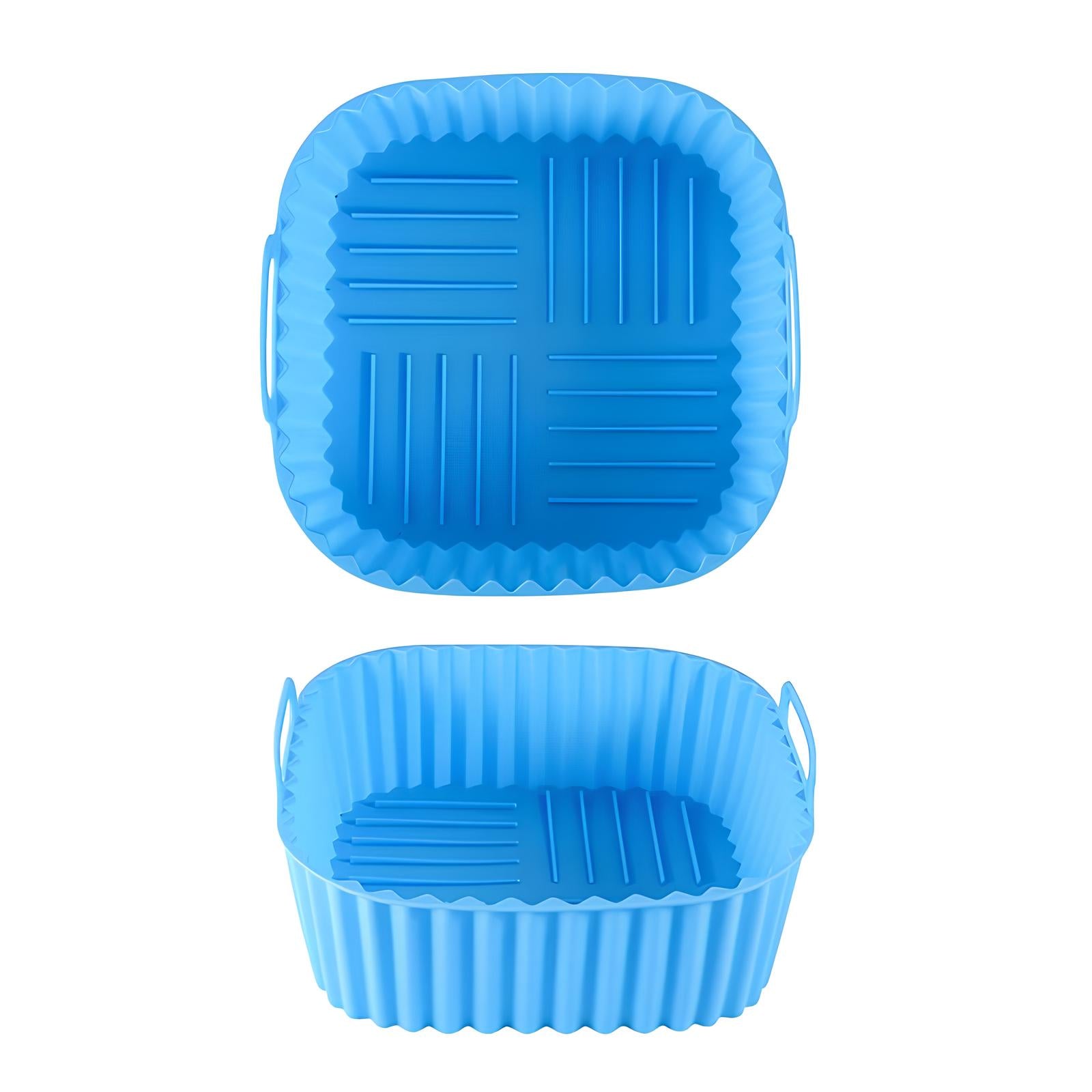 Moule carré en silicone réutilisable pour Airfryer - UstensilesCulinaires