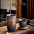 Mug en céramique avec infuseur et couvercle - UstensilesCulinaires