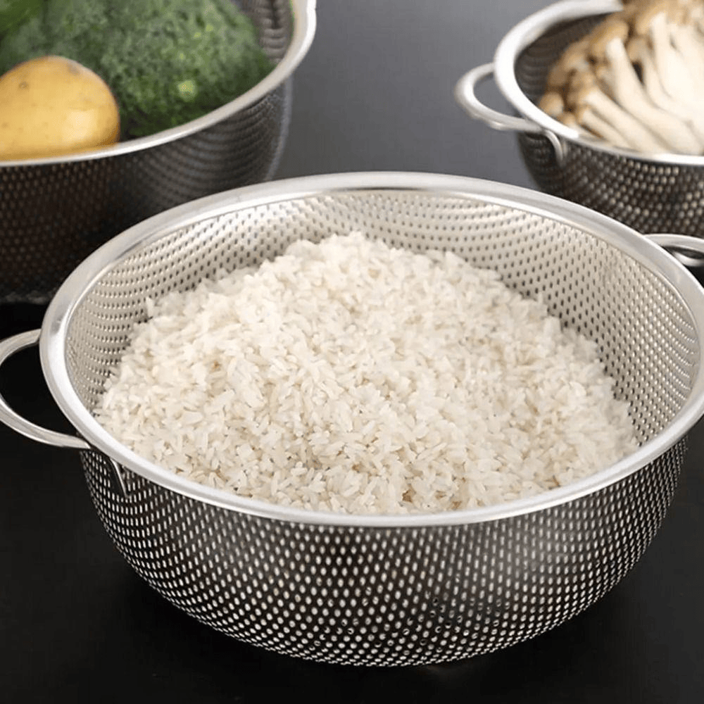 Passoire en inox grande taille