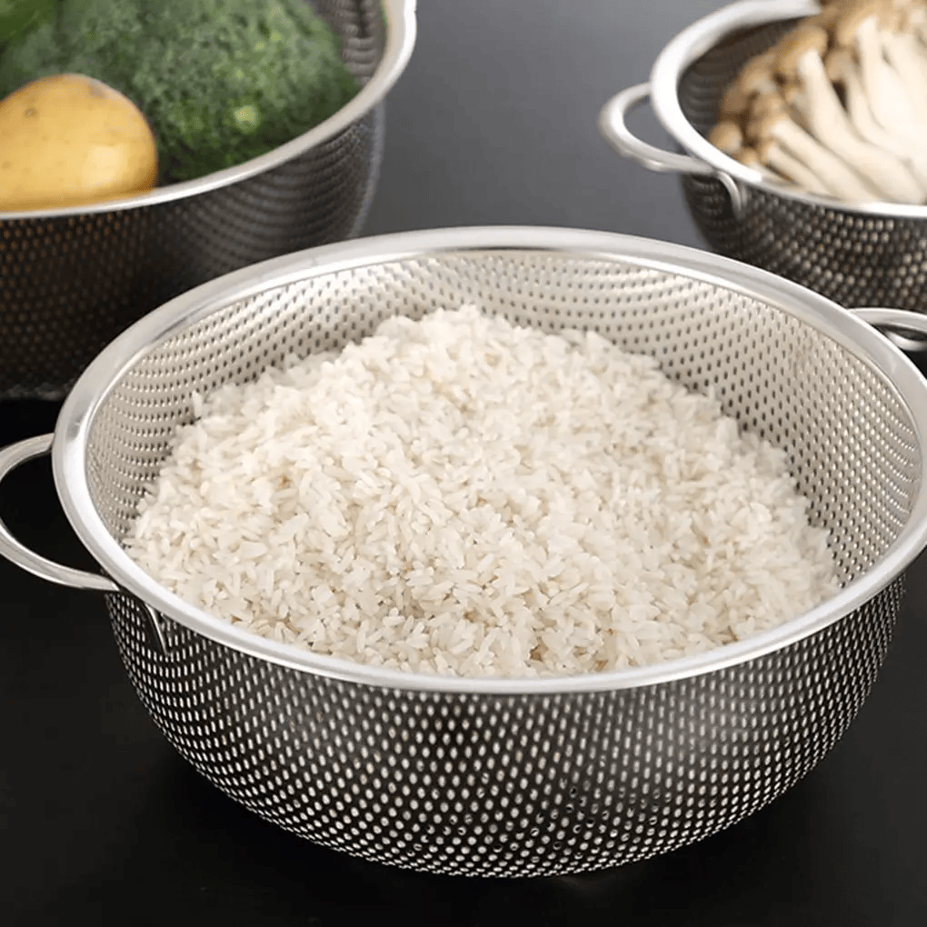 Passoire en inox grande taille