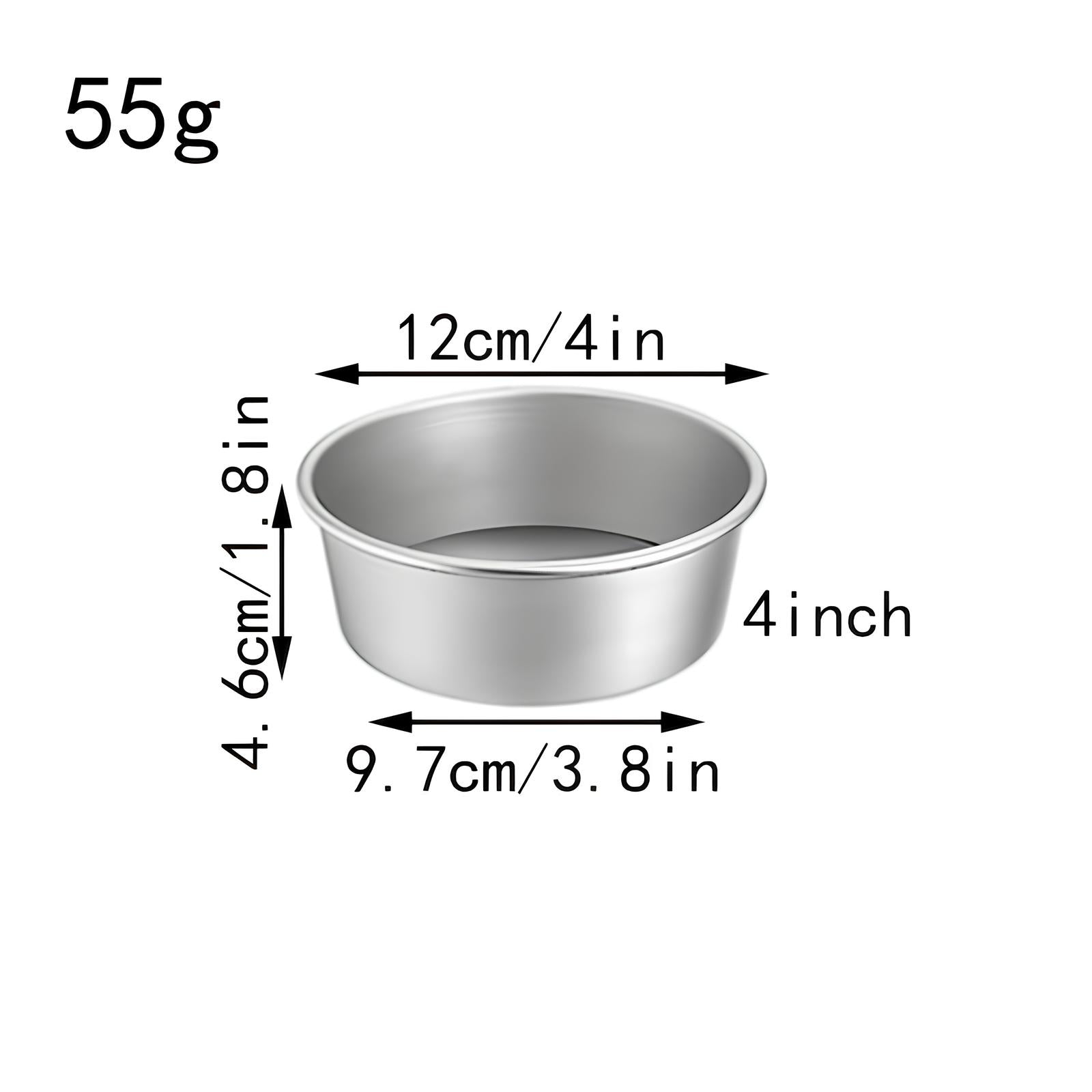 Moule à gâteaux rond en aluminium - UstensilesCulinaires