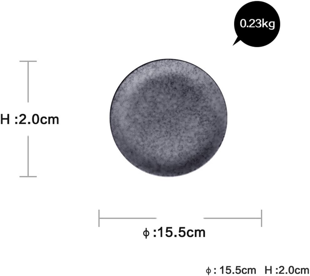 petite assiette rondeble uetnoir