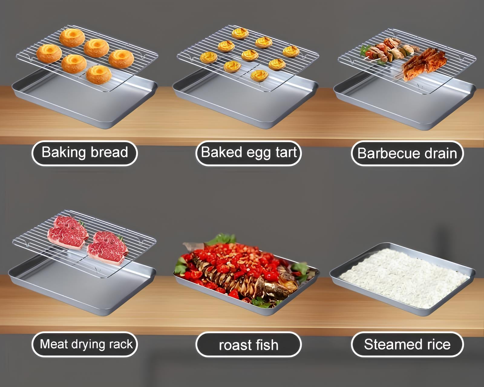 Plaque de Cuisson en Acier Inoxydable - UstensilesCulinaires