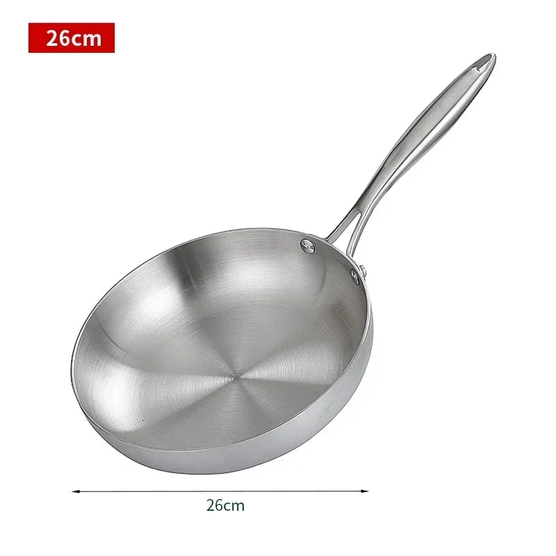 Sauteuse en Acier Inoxydable 304 adaptée au four