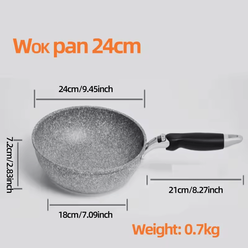 Poêle de cuisson en pierre durable