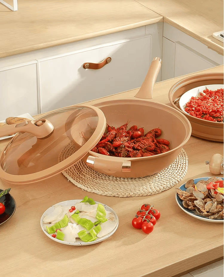 Sauteuse micropression de 32 cm
