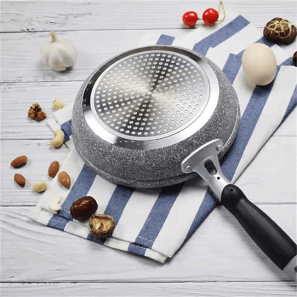 Poêle de cuisson en pierre durable