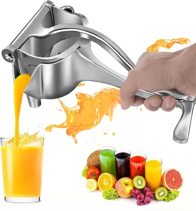 Presse fruits manuel en acier inoxydable - UstensilesCulinaires