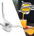 Presse fruits manuel en acier inoxydable - UstensilesCulinaires