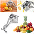 Presse fruits manuel en acier inoxydable - UstensilesCulinaires