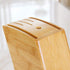 Porte-couteaux de cuisine en bambou - UstensilesCulinaires