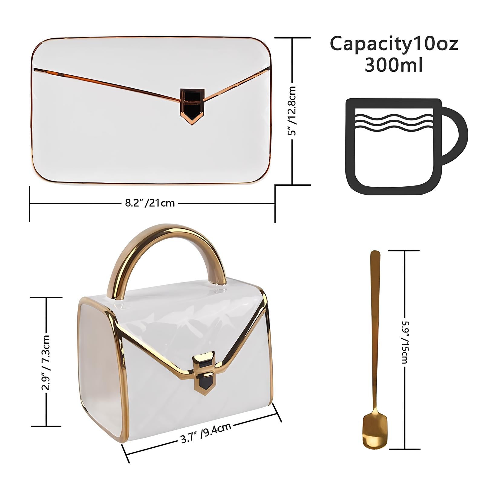 Tasse en forme de sac à main - UstensilesCulinaires