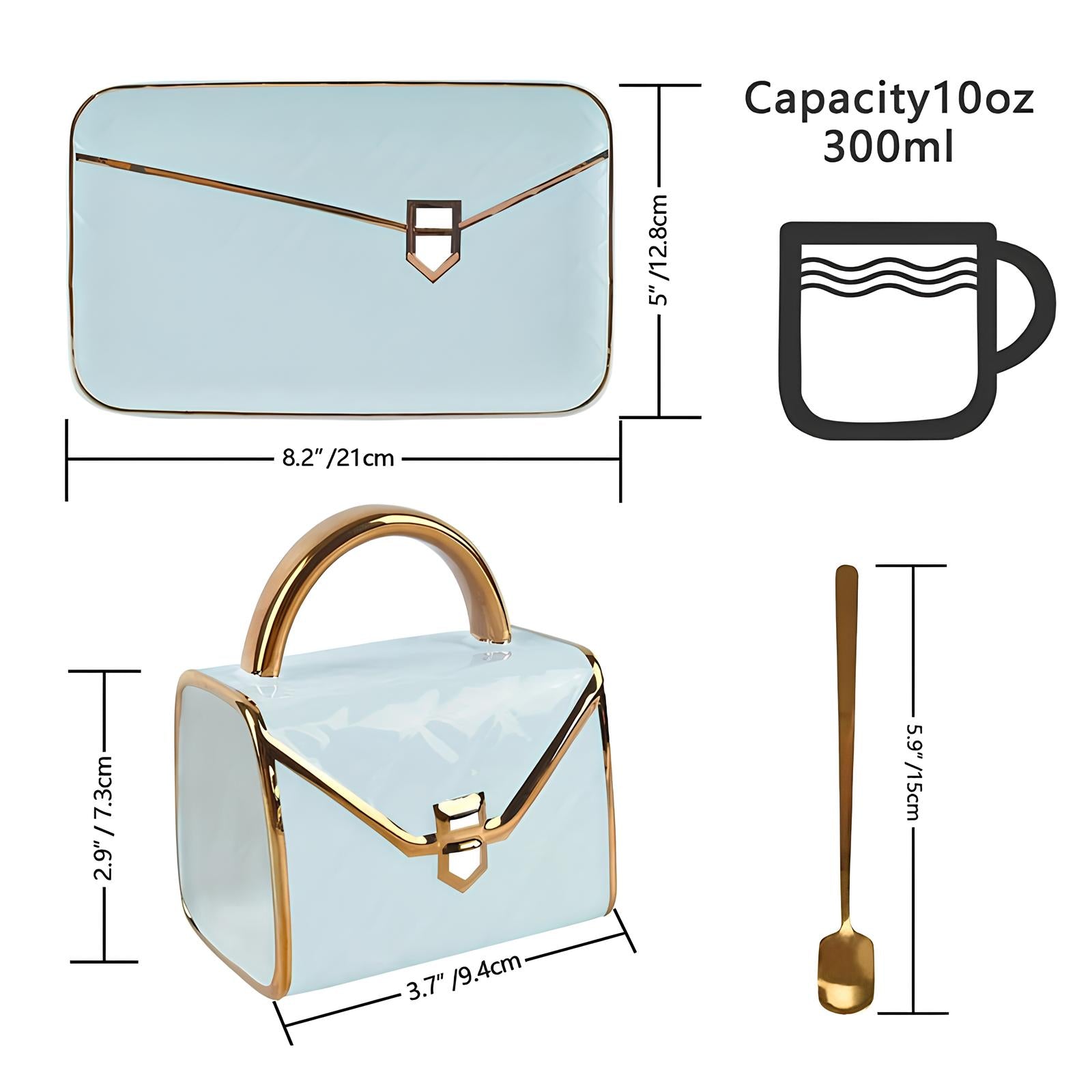 Tasse en forme de sac à main - UstensilesCulinaires