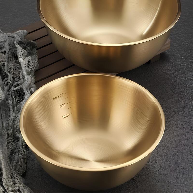Shaded Blue Ceramic Salad Bowl