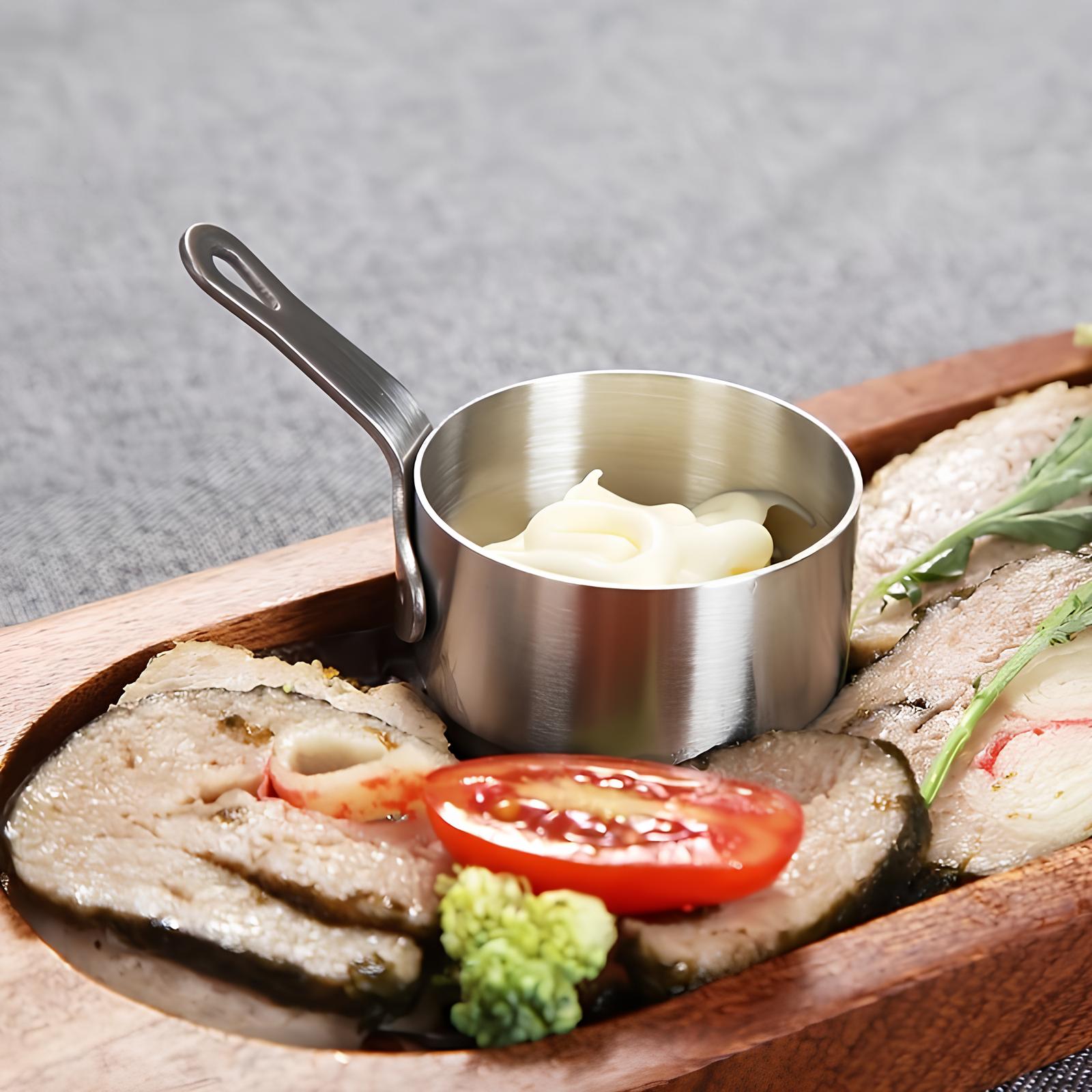 Mini Casserole en Acier Inoxydable - UstensilesCulinaires