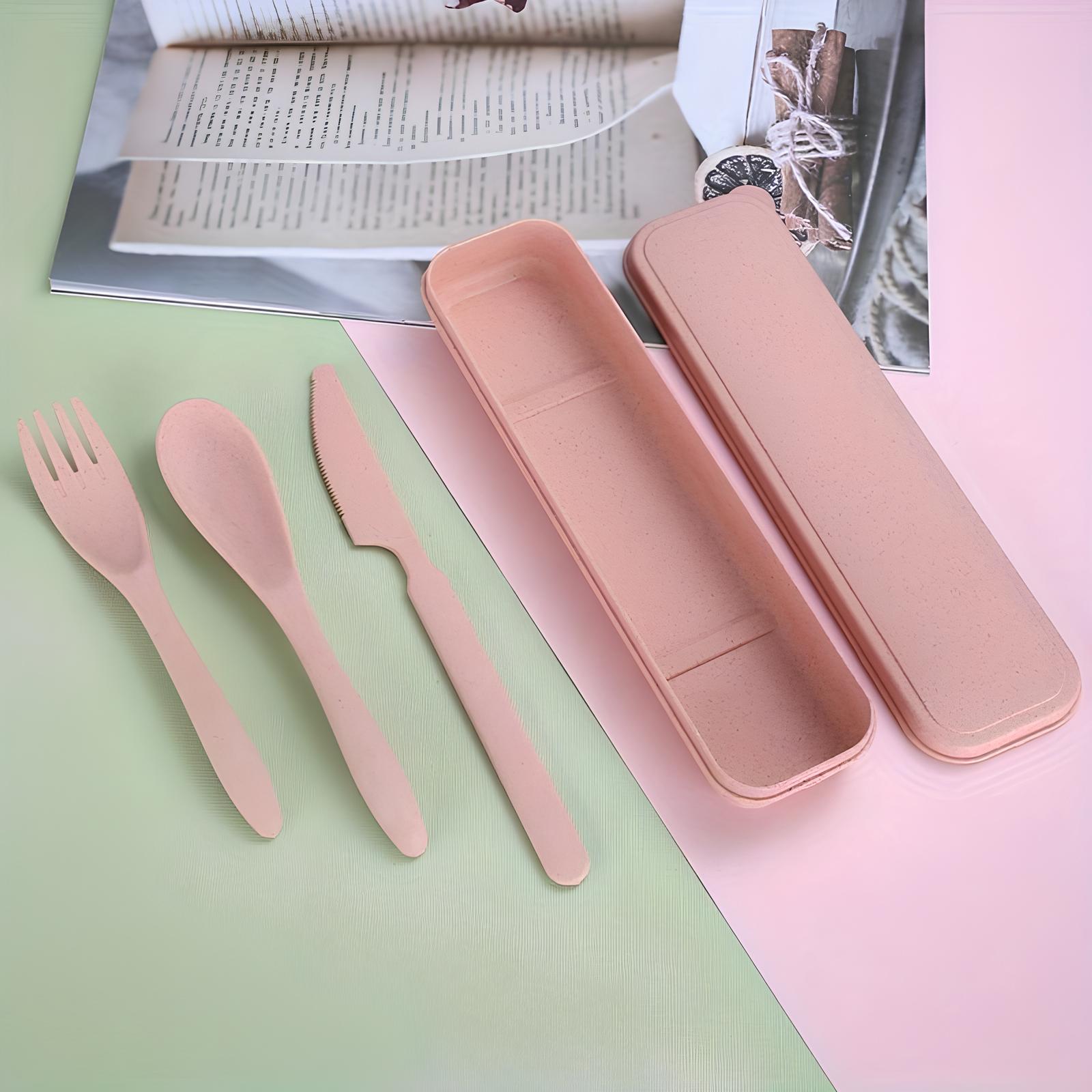Set de couverts de voyage éco-responsable - UstensilesCulinaires