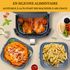 Moule en silicone rétractable pour airfryer