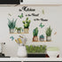 Stickers muraux - Les cactus - UstensilesCulinaires