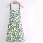 Tablier de cuisine imperméable imprimé floral