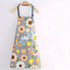 Tablier de cuisine imperméable imprimé floral