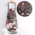 Tablier de cuisine imperméable imprimé floral