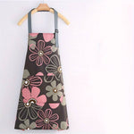 Tablier de cuisine imperméable imprimé floral
