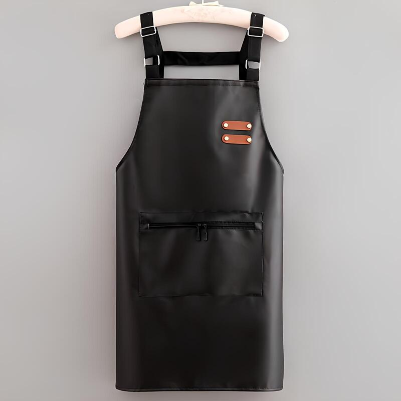 Tablier en simili cuir réglable