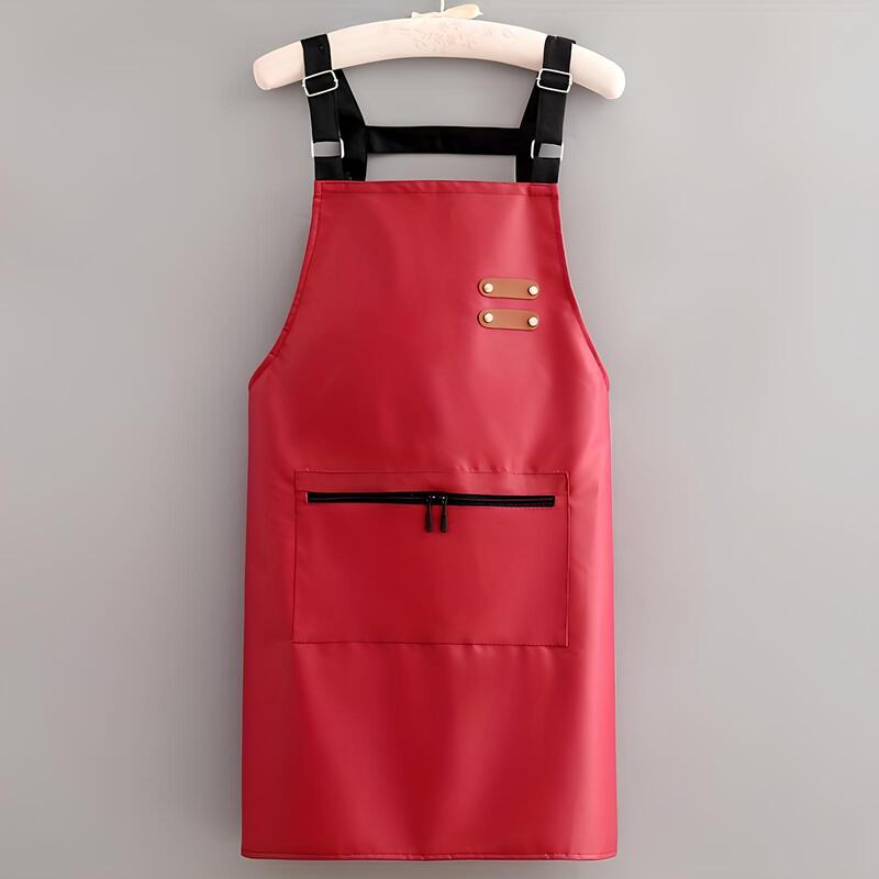 Tablier en simili cuir réglable