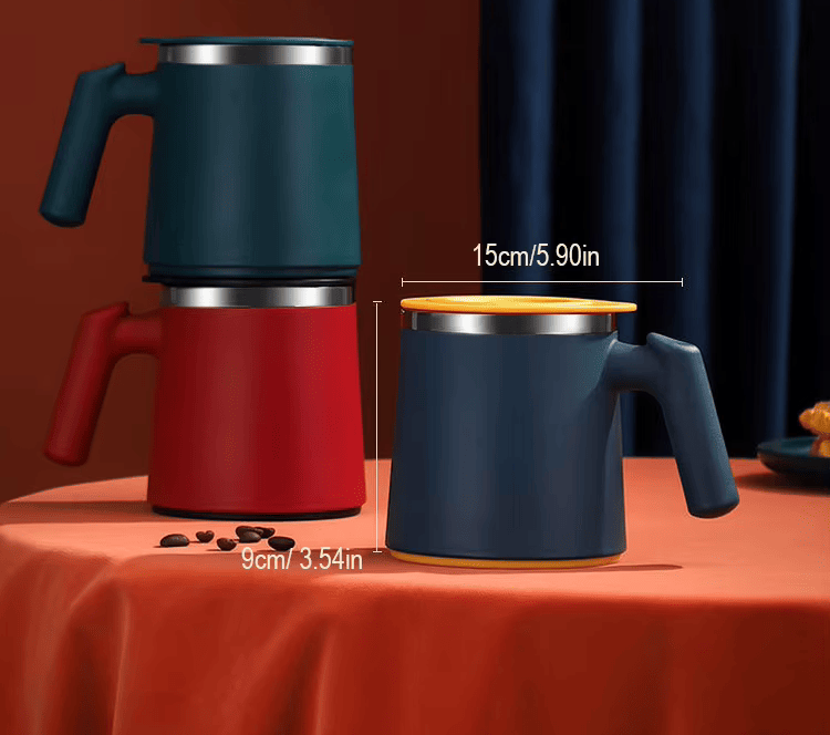 Tasse à café en inox avec couvercle hermétique
